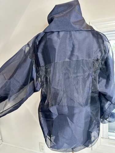 Issey Miyake Archive Sheer Pleated Sculptural Jacket … - Gem