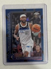 2025-26 Topps Chrome Nickeil Alexander-Walker Blue Refractor /150 🔥 #193 Hawks