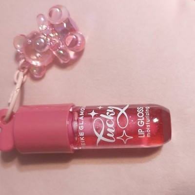 Eike Glamour Pink Lip Gloss Shine Effect Moisturizing Liquid Makeup Cosmetic