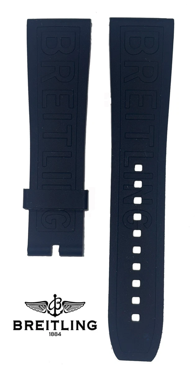 Breitling Black Rubber Wristwatch Bands for sale | eBay