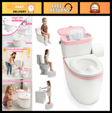 3-in-1 Toddler Potty Training Toilet with Flushing Sound Removable Seat - Kids