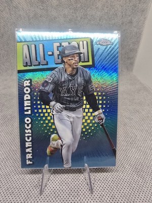 2025 Topps Chrome Logofractor Edition - All-Etch Francisco Lindor #CAE-10