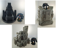 Town buildings pack 1 28mm terrain FAST SHIP Alternate Wargaming Miniature