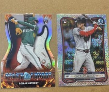 2026 Bowman Roman Anthony Rookie Lot. Power Chords And Mojo