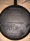 VINTAGE CAST IRON WAGNER ORIGINAL 1891 MADE IN U.S.A. 8 INCH SKILLET — photo 2