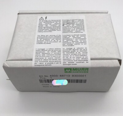 1pc New 4000-68713-8300001 MURR Socket Panel | eBay
