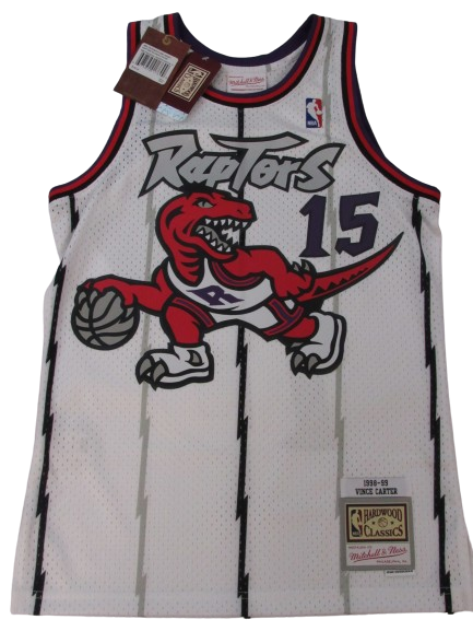 Raptors Carter 15 ユニフォーム Mitchell & Ness Toronto Raptors Vince Carter Jersey #15