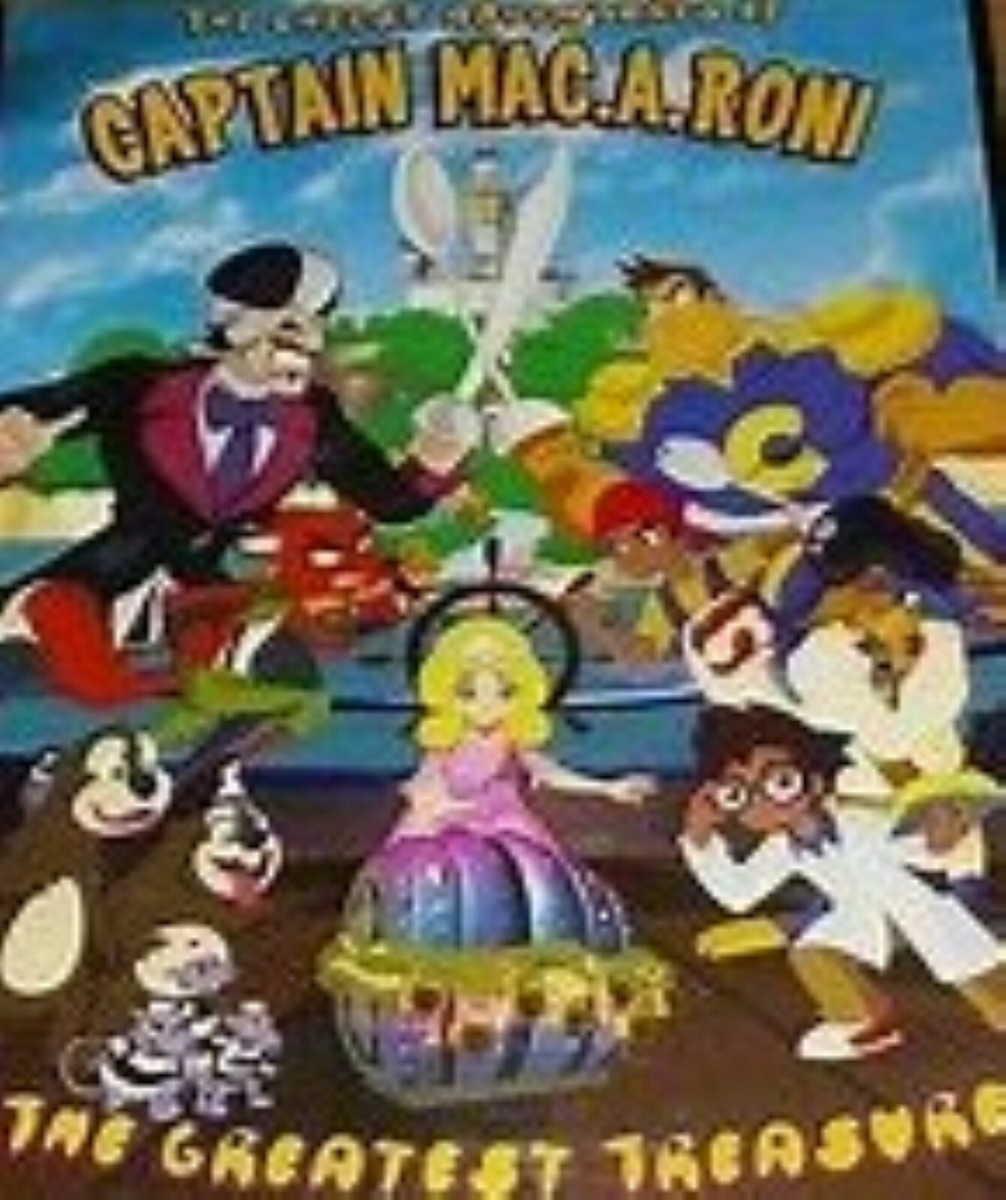 Captain Macaroni Greatest Treasure Dvd 94922169341| eBay