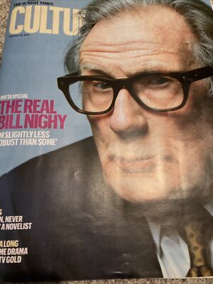 Uk SUNDAY TIMES CULTURE MAGAZINE 19 February 2023 Bill Nighy Tracy Ann Oberman