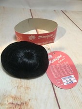 Vintage Doll Disk Wig by Monique 9-10 Black 127