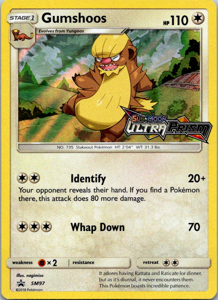 Gumshoos Pokémon TCG Cards for sale | eBay