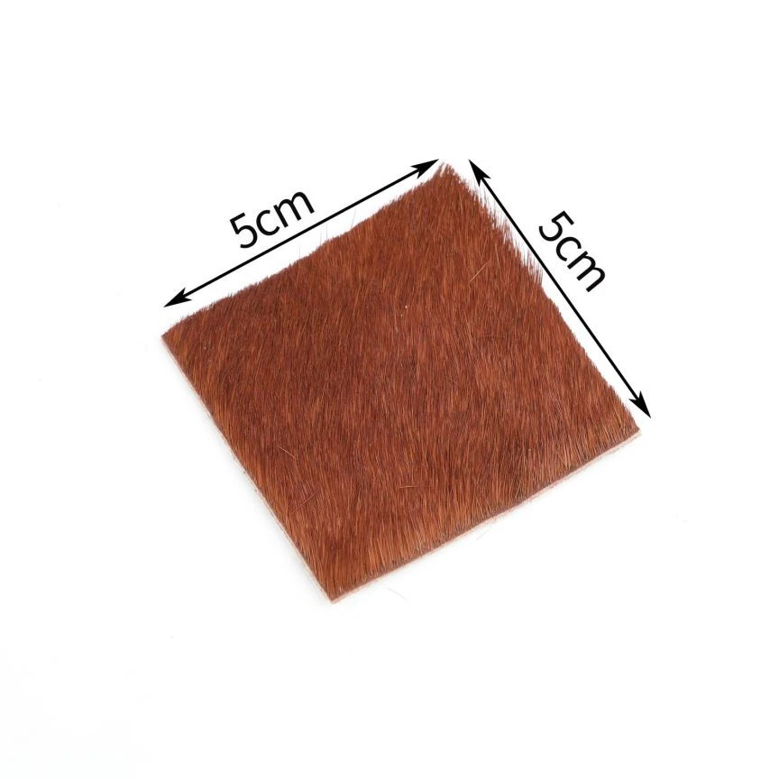 3pcs Archery Fur Arrow Rest Traditional Leather Plate Adhesive Recurve Longbow - Image 2 of 4