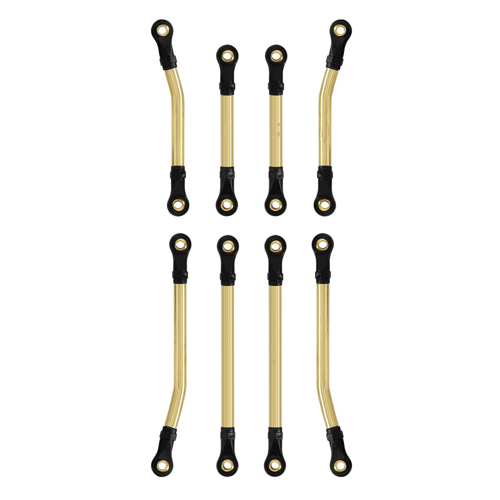8PCS/Set Brass High Clearance Link Kit for Traxxas TRX4M 1/18 RC Car DIY Upgrade