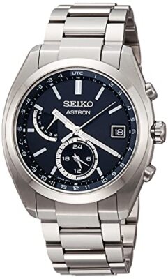 Seiko Astron SBXY015 Titanium World Time Radio Solar Men's Watch