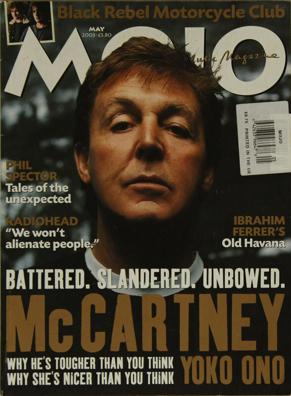 MOJO magazine 114 - Paul McCartney cover May 2003 Radiohead Yoko