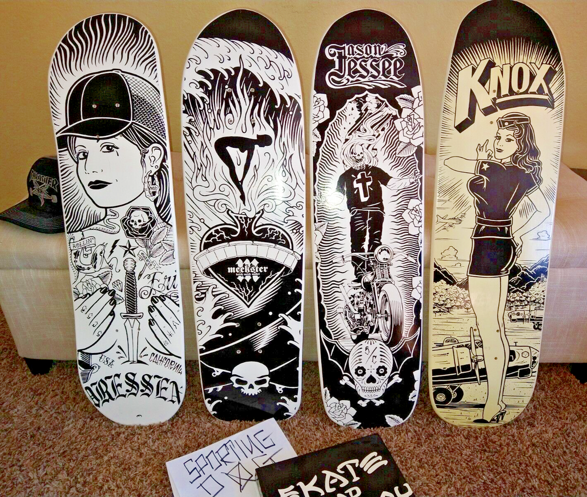 2007 Santa Cruz Mike Giant, Vets Dressen Meek Jessee Knox complete