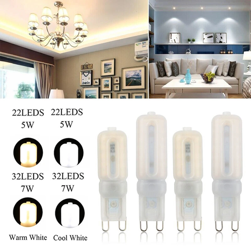 G9 LED 5W/7W Capsule Light Bulb Dimmable True Replacement For Halogen Light Bulb - Image 2 of 4