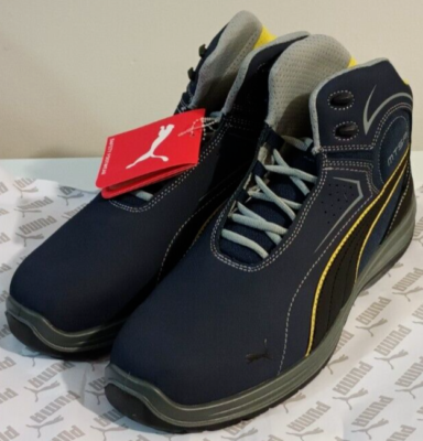 PUMA Safety Touring Mid Moto Lace-Up Work Boots | eBay