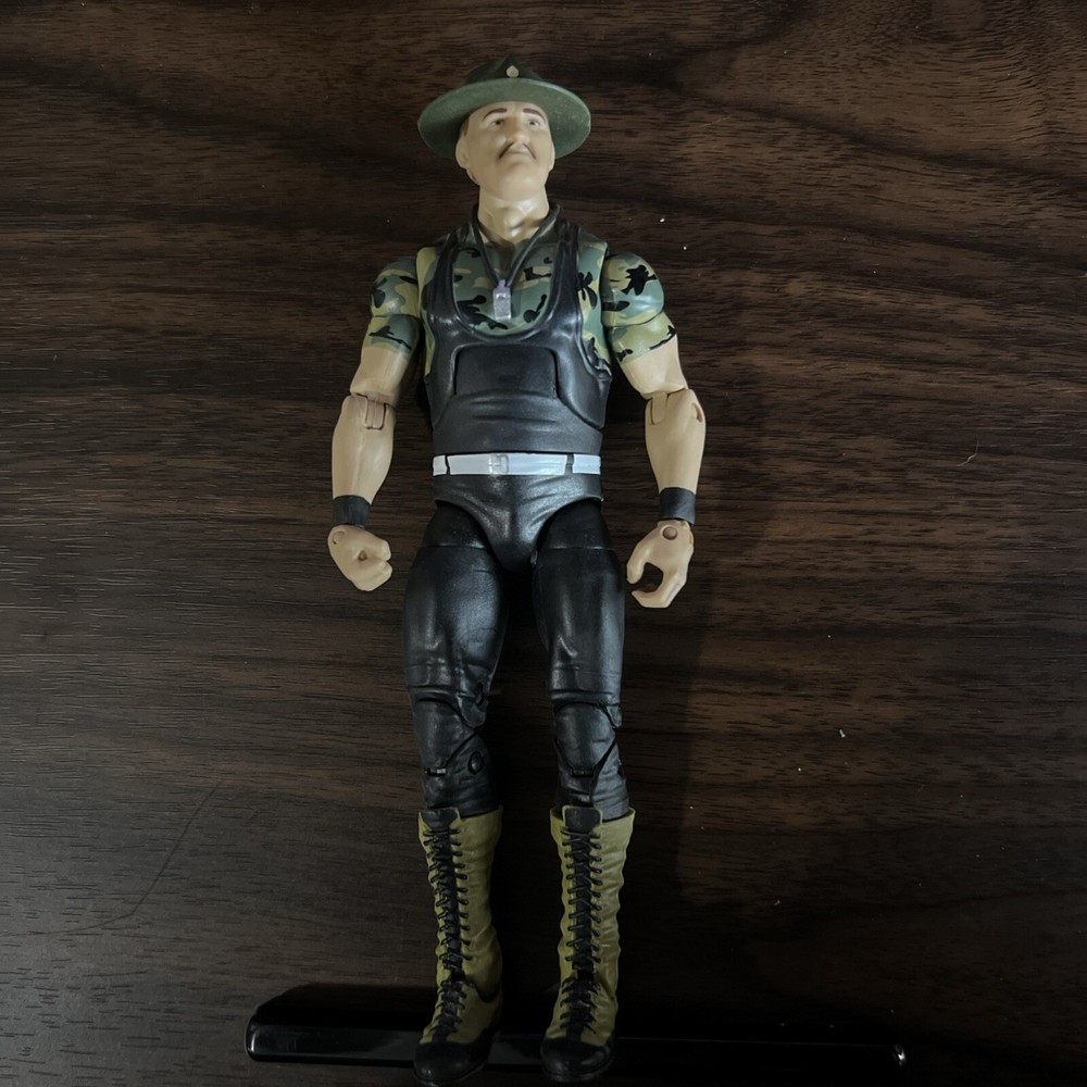 WWE Wrestling Elite Collection Hall of Fame Sargent Slaughter 6 Action Figure