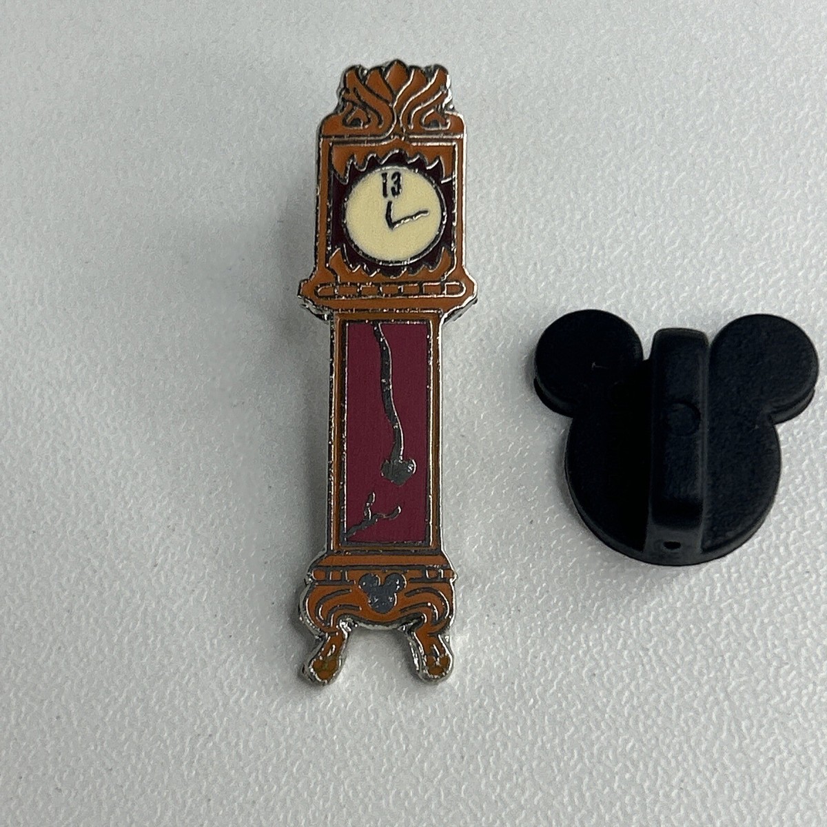 Walt Disney World 13th Hour Grandfather Clock Pin - Hidden Mickey