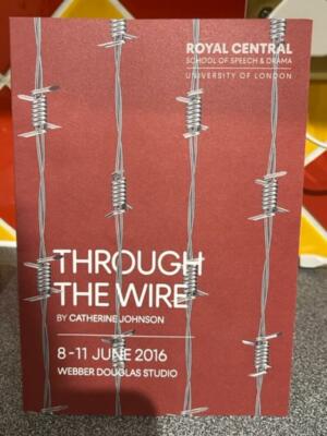 Through the wire Webber Douglas Studio Programme 