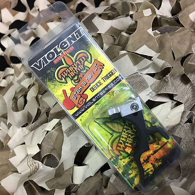 NEW Violent Series Etek 3/Etek 4 LT/AM DEUCE Upgrade Marker Gun Trigger - Black
