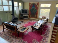 Vintage Karastan Kirman  #762 Medallion Rug, wool,  10X14'