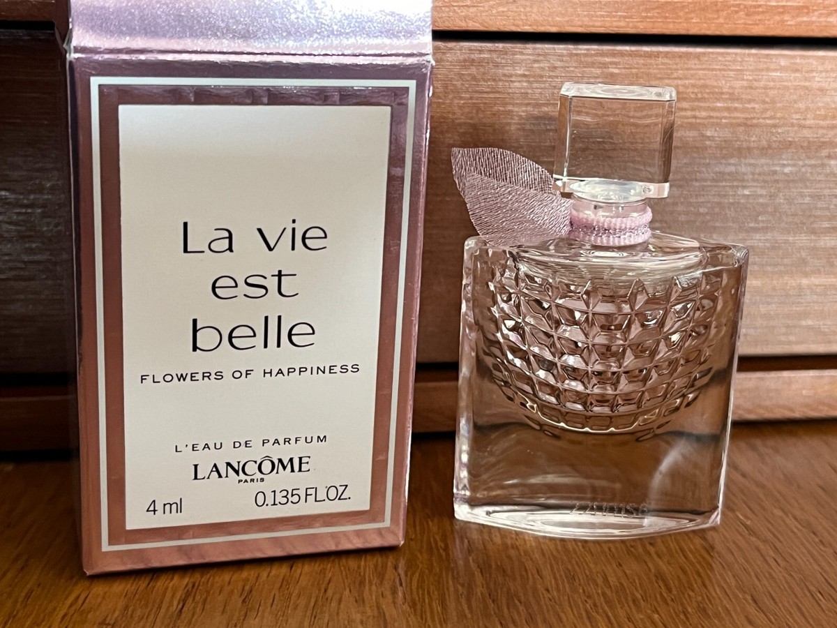 Lancome La Vie est Belle Flowers of Happiness EDP Perfume 4ml New