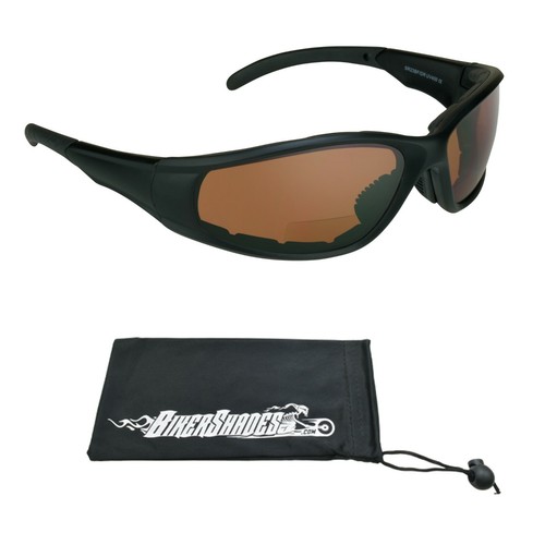 Lector de seguridad bifocal para motocicleta gafas de sol grandes acolchadas de espuma para hombre Z87+ ajuste ancho - Imagen 10 de 66