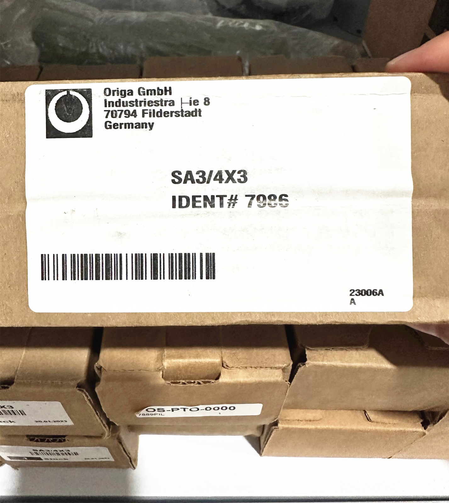 1pcs NEW Origa/PARKER SA3/4*3 shock absorber