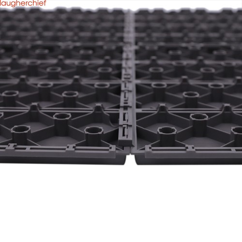 Plastic Composite Patio Deck Tiles 12 x12 Interlocking Decking Tiles - Picture 10 of 12
