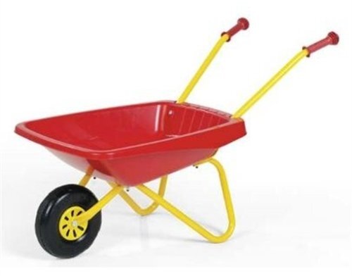 Rolly Toys Kinder Schubkarre Kunststoff/Metall Gelb/Rot 270859 Neu-image