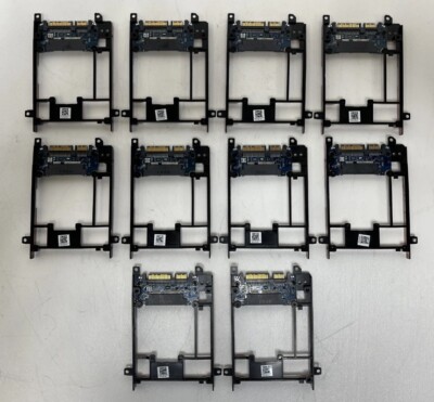 LOT OF 10 Dell 0FCN4M mSATA to 2.5'' SATA Converter Adapter Latitude E7440 E7450