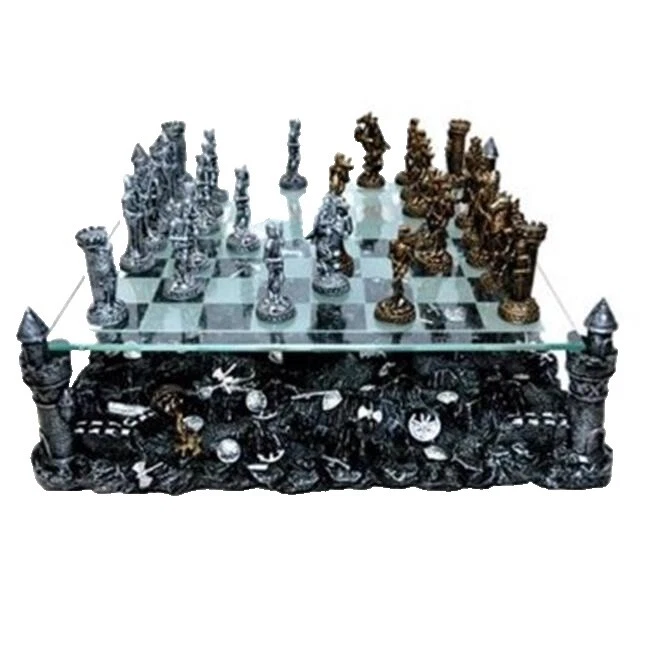 Glass Vintage Chess