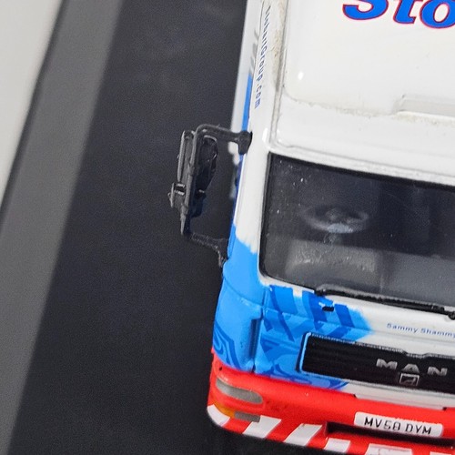ATLAS MAN 4 WHEEL BOX VAN SAMMY SHAMMY F1521 EDDIE STOBART RAIL 1:76 Unboxed - Picture 5 of 9