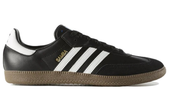 Новинка! Мужские кроссовки Adidas Originals Samba Classic черного цвета G17100