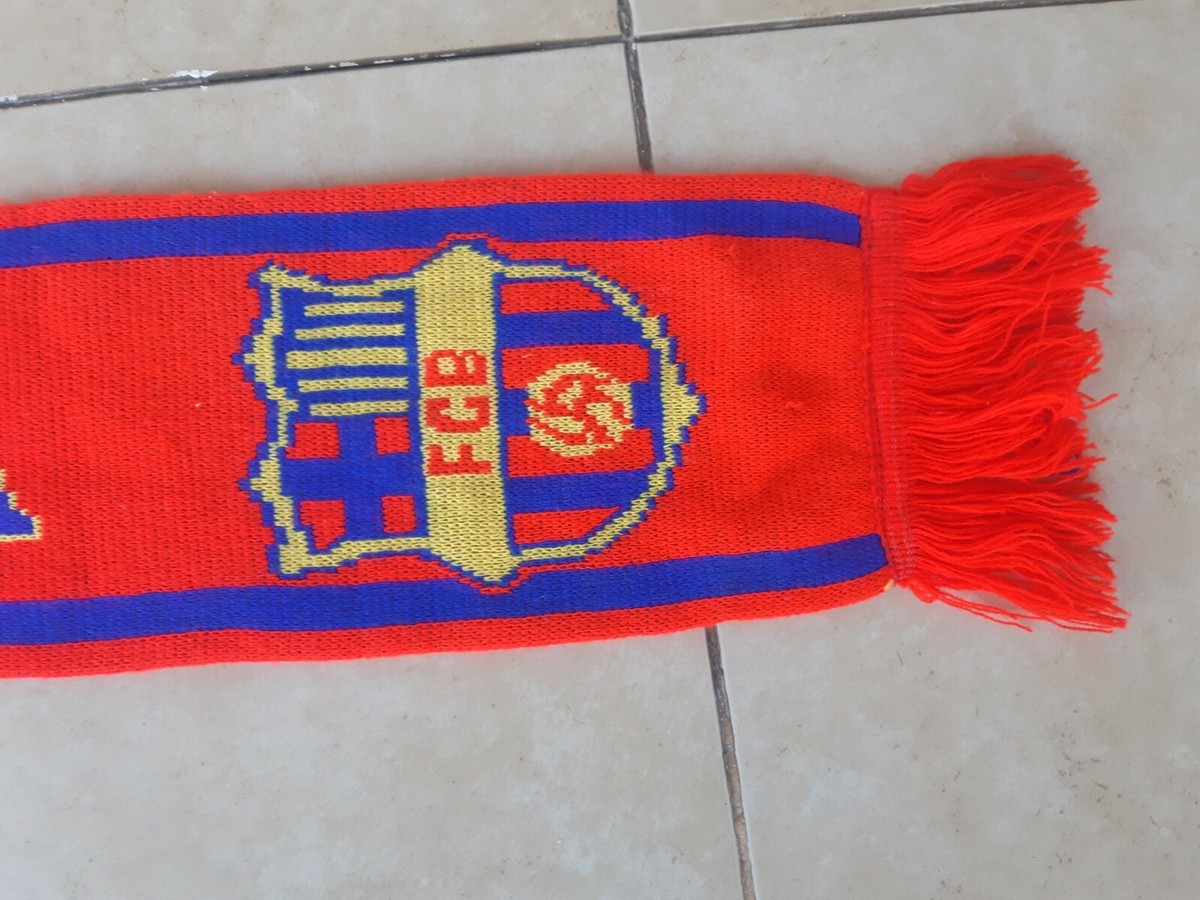 rare vintage SCARF SOCCER FOOTBALL CLUB fc barcelona | eBay