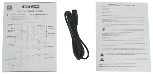 JBL IRX ONE 1300w Powered Line Array DJ PA Speaker+Subwoofer/Mixer/Bluetooth/EQ - Picture 12 of 12