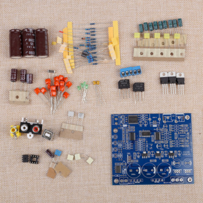 CS4398 DAC DIY Kit with USB Coaxial 32K-192K/24BIT Decoder Supplies Kit AC 15V