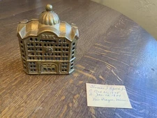 Nice! 1800’s to early 1900’s AC Williams Still Domed Cast Iron Bank