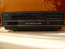 SABA Video-Recorder 6000, ULTRACOLOR, VHS Pal Vintage 1981 als Ersatzteil/defekt