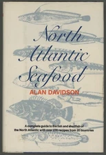 NORTH ATLANTIC SEAFOOD Fish Cookbook Fish Reference Alan Davidson 1ST/DJ