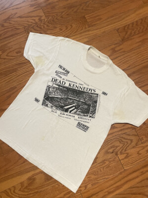Vintage 80s Dead Kennedys Punk Band 1984 Olympic Auditorium Los