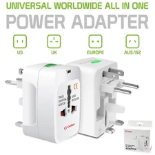 Cellet Portable Worldwide Universal Power Adapter for USA EU UK Autralia India