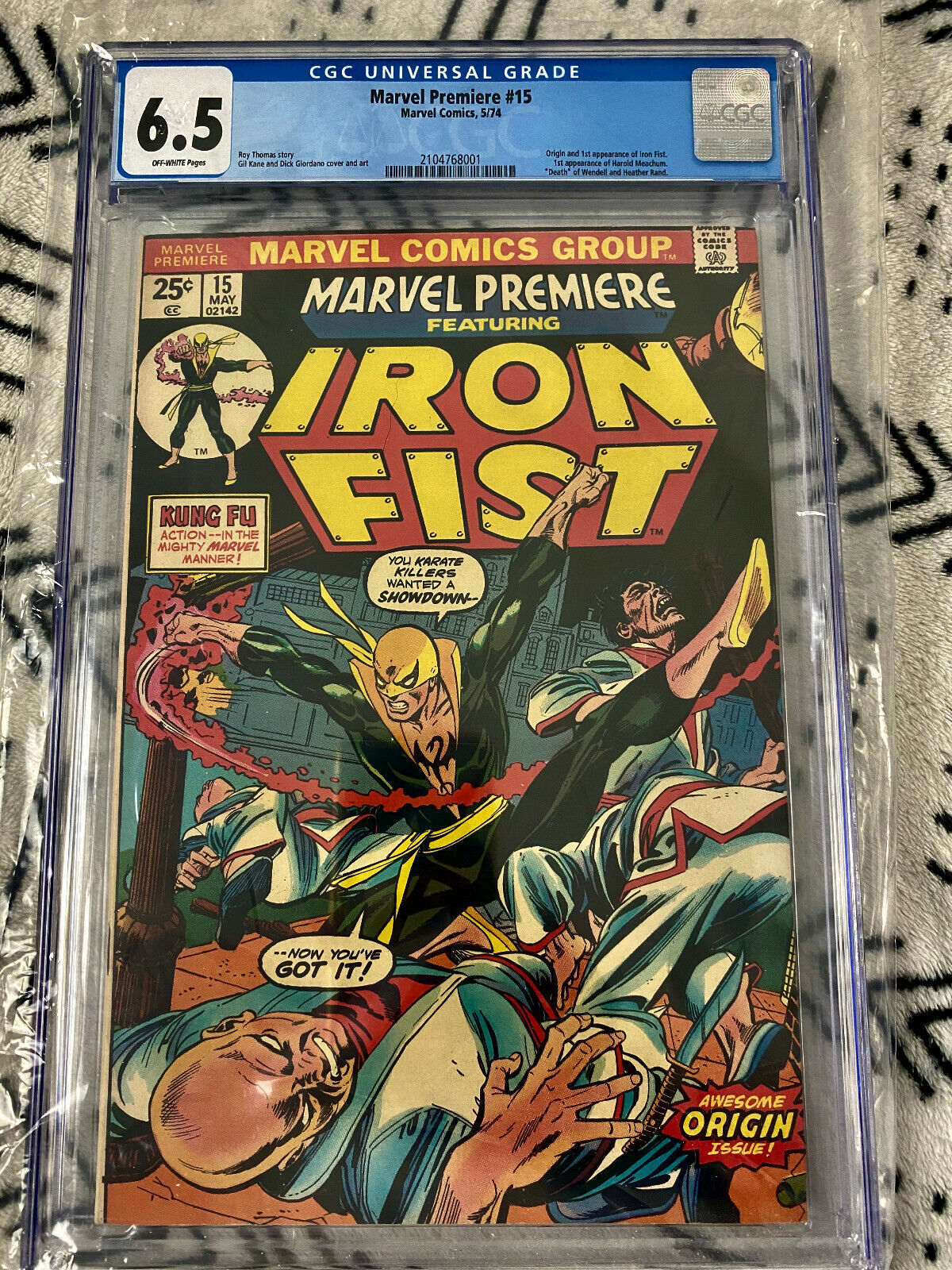 Iron Fist Vol 1 15, Marvel Database