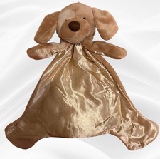 Baby Gund Lovey Spunky Huggybuddy Puppy Dog Tan 16 Security Blanket Plush Comfy