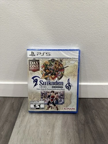 Suikoden I & II HD Remaster Day One Edition PS5 New Sealed