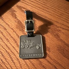 Vintage Caterpillar CAT 120G Road Grader Watch Fob - Heavy Equipment Machinery