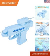 Powerful Two-Way Water Gun - Compact Blue Prank Toy for Adults Parties