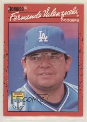 1990 Donruss Learning Series Fernando Valenzuela #39 0q3